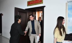 Sarıkamış Kaymakamı Aslantatar, sağlık çalışanlarıyla buluştu