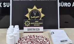 Sentetik uyuşturucu haplarıyla yakalanan zanlı tutuklandı