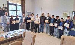 Simav'da 10 Öğrenci Hafızlık Sertifikası Aldı