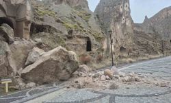 Soğanlı Vadisi'nde Kaya Düşmesi, Güvenlik Önlemleri Güçlendirildi