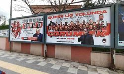 Sungurlu'dan Çorum FK'ya Süper Lig İçin Destek Pankartları