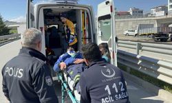 Tamir için götürülen araç kaza yaptı: 1 kişi yaralandı