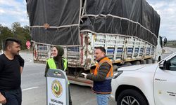 Tavşanlı'da Orman Ürünleri Taşıyan Araçlar Üzerinde Denetim Yapıldı