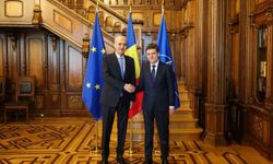 TBMM Başkanı Kurtulmuş, Romanya Cumhurbaşkanı Dan ile Bir Araya Geldi