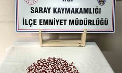 Tekirdağ'da 657 Uyuşturucu Hap Yakalandı