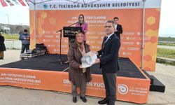 Tekirdağ'da arıcılara ekipman yardımı