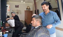 Tercan'da Berberlerde Bayram Hazırlığı Artıyor