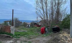 Tokat'ta alkollü sürücü devrilen araçta iki kardeşi yaraladı