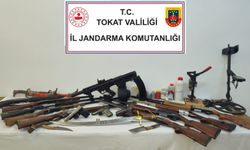 Tokat'ta Tarihi Eser ve Silah Kaçakçılığına Yönelik Operasyon