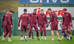 Trabzonspor, Galatasaray karşılaşması için antrenmanlarına devam etti