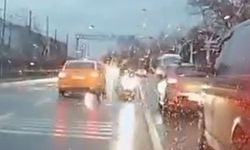 Trafik Kuralına Aykırı Davranan Sürücünün Ehliyetine El Konuldu