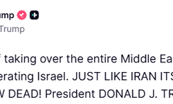 Trump: 'İran'ın planları ve kendisi artık sona erdi'