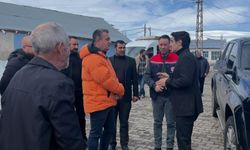 Yeniköy'e Sarıkamış Kaymakamı Enis Aslantatar'ın Ziyareti
