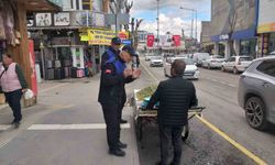 Adıyaman'da kaldırım işgalleri denetleniyor