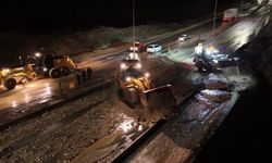 Adıyaman'da şiddetli yağış heyelan oluşturdu