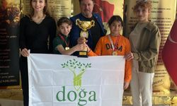 Adıyaman'daki minik tenisçilerden büyük başarı