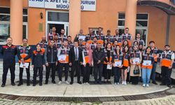 AFAD gönüllülerine kimlik ve sertifikaları verildi