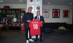 Ahmet Nur Çebi, TFF Başkanı Hacıosmanoğlu'nu ziyaret etti