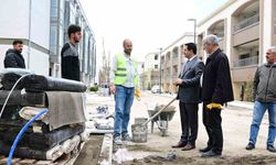 Akpınar Çarşısı'nda temizlik çalışmaları devam ediyor