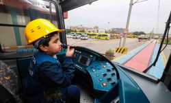 Ali'nin tren sürme hayali Bursa'da gerçek oldu