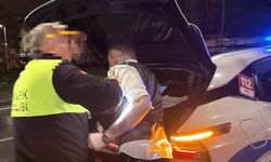 Alkollü sürücü önce teşekkür etti, sonra zor anlar yaşattı