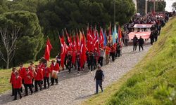 Atatürk'ün Ayvalık'a gelişinin 92. yılı coşkuyla kutlandı