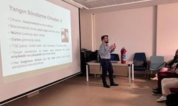 Ayancık'ta sağlık çalışanlarına afet eğitimi