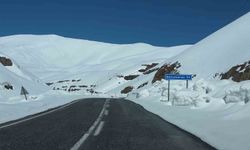 Bahçesaray Yolu'ndaki İnşaat Çalışmalarına Çığ Tehlikesi Nedeniyle Ara Verildi