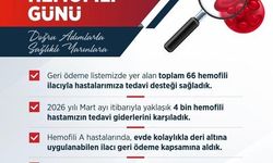 Bakan Işıkhan: '2026 yılı Mart itibarıyla 4 bin hemofili hastası için tedavi giderlerini karşıladık'
