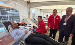 Bartın Üniversitesi'nde kan bağış kampanyasına büyük katılım