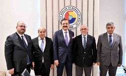 Başkan Dumandağ, TOBB Başkanı Hisarcıklıoğlu ile buluştu