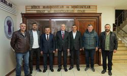 Başkan Faruk Özlü esnaf odalarına tebrik ziyaretinde bulundu