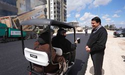 Başkan Yılmaz, asfaltlama faaliyetlerini yerinde gözlemledi