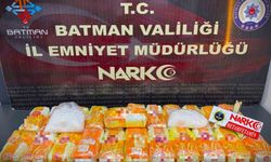 Batman'da araçta 24 kilo 600 gram metamfetamin bulundu