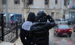 Bayburt'ta kar yağışı yüksek kesimlerde etkili oldu