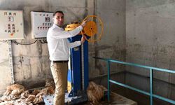 Beylikova Belediyesi, tarımsal sulama için barajdan su aktardı