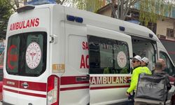 Bilecik'te motosiklet yayayı yaraladı