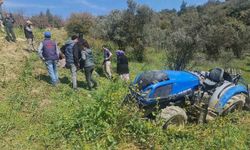 Bilecik'te traktör devrildi; 1 yaralı