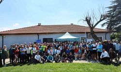 Bisikletçiler Granfondo Bursa öncesi Nilüfer'de bir araya geldi