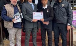 Bozüyük Ceza Evi'nde hükümlüden örnek hareket