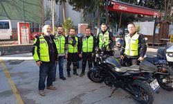 Buldan motosikletçilerden güvenli sürüş eğitimi