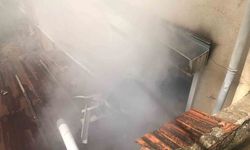 Burdur'da apartman yangınında iki kadın kurtarıldı