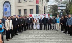 Bursalılar, Filistin için anlamlı bir etkinlikte buluştu