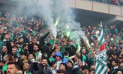 Bursaspor taraftarı Eskişehir'de unutulmaz anlar yaşattı