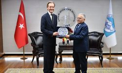 Büyükkılıç, Belçika büyükelçisini ağırladı, AB temasları güçleniyor