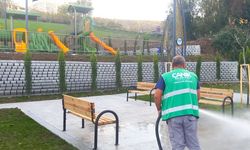 Canik'te parklar yaz sezonuna hazırlanıyor