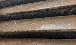 Çankırı'da dolu yağışı etkili olmaya başladı