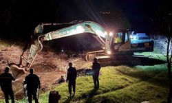 Çardaklı Deresi'ndeki taşkın etkisiz hale getirildi