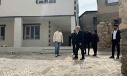 Çermik'te bozuk yolların onarımı başladı