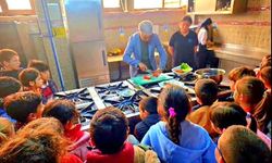 Çeşmeli Öğrenciler Sağlıklı Beslenmeyi Uygulamalı Olarak Öğrendi